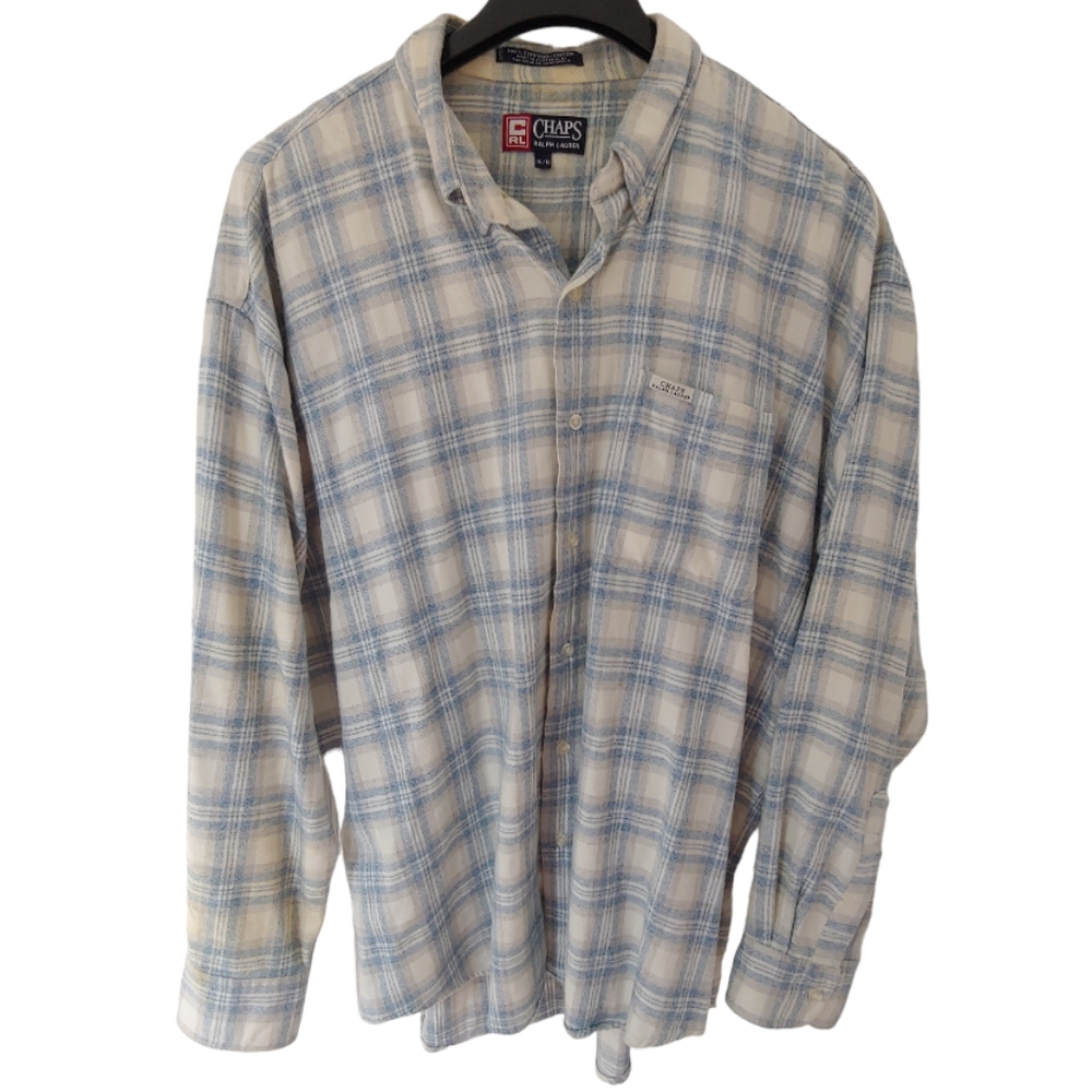 Chaps Ralph Lauren Men Button-Down Shirt Size XL